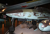 Rumpfspitze mit Bugfahrwerk des Me262-Trainers
