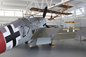 Rumpfwerk und Tragwerk der Bf 109
