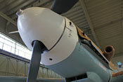 Vorderes Haubenteil der Bf-109-Triebwerkverkleidung
