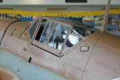 Windschutzaufbau mit blitzblanker Cockpitverglasung
