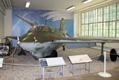 Raketenjäger Messerschmitt Me 163 'Komet' im Luftwaffenmuseum in Berlin-Gatow
