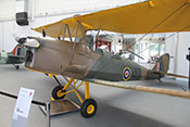Britisches Doppeldecker-Schulflugzeug De Havilland D.H.82 Tiger Moth 'D-EDHA'
