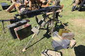 Maschinengewehr 'MG 42' auf Feldlafette
