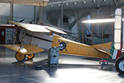 Spad S-VII Doppeldecker-Jagdflugzeug des Ersten Weltkriegs
