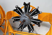 7-Zylinder-Sternmotor der Firma FIAT
