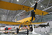de Havilland D.H.82 Tiger Moth - seit 1932 Schulflugzeug bei der britischen Royal Air Force
