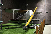 Aero A-18C Rennflugzeug von 1924 mit aerodynamisch vorteilhaft integrierten Kühlern
