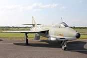 RAF-Jagdflugzeug Hawker Hunter F.Mk.6A "XG 152" von 1965
