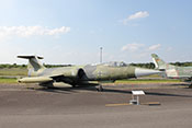 Allwetterjagdflugzeug, Aufklärer und Jagdbomber Lockheed F-104G "Starfighter" 26+49 von 1971
