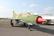 Jagdflugzeug Mikojan-Gurewitsch MiG-21 M "596" (NATO-Code: Fishbed G) der NVA (Werknummer: 0708)
