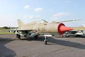 Abfangjagdflugzeug Mikojan-Gurewitsch MiG-21 bis "990" (NATO-Code: Fishbed L) 24+53
