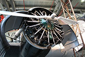 Spanischer 9-Zylinder-Sternmotor Elizalde Beta für die Ju_52
