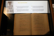 Buch mit Namenslisten der Eton-Schüler, die im 1. Weltkrieg kämpften
