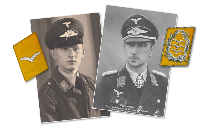 Einfacher Flieger und hochdekorierter Oberst der Luftwaffe