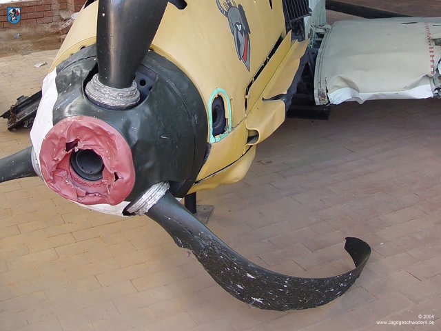 0003_Johannesburg_Messerschmitt_Bf_109_E-3_WNr_1289_Propeller_Luftschraube_Spinner