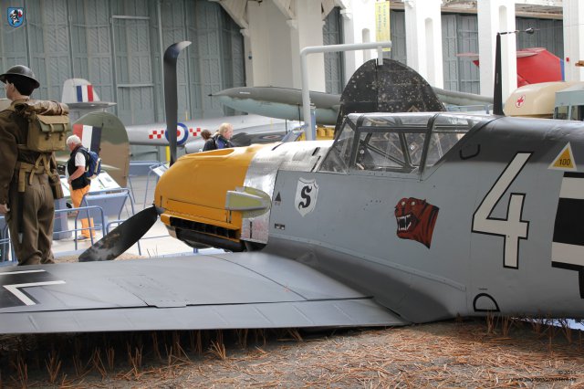 0017_Duxford_Messerschmitt_Bf_109_E-3_WNr_1190_Ansicht_hinten_links