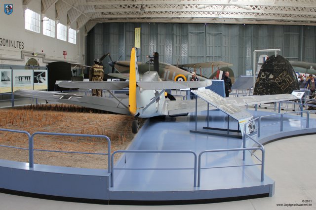 0031_Duxford_Messerschmitt_Bf_109_E-3_WNr_1190_Ansicht_hinten