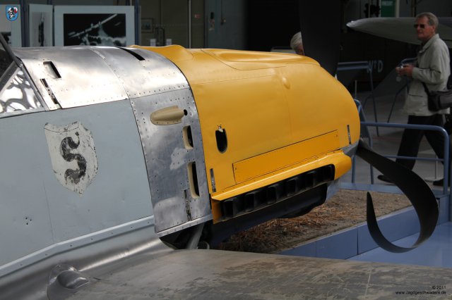0037_Duxford_Messerschmitt_Bf_109_E-3_WNr_1190_Haubenteil