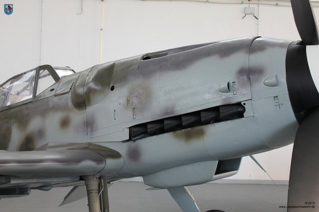 0003_Zirchow_Usedom_Messerschmitt_Bf_109_G-14_WNr_462707_Triebwerkabdeckung