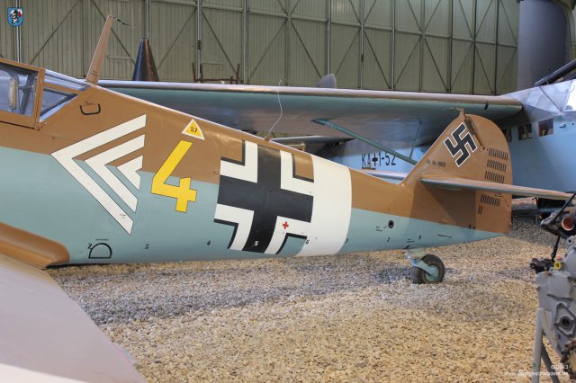 0044_Berlin-Gatow_Messerschmitt_Bf_109_G-2_WNr_10575_Rumpf_Heck