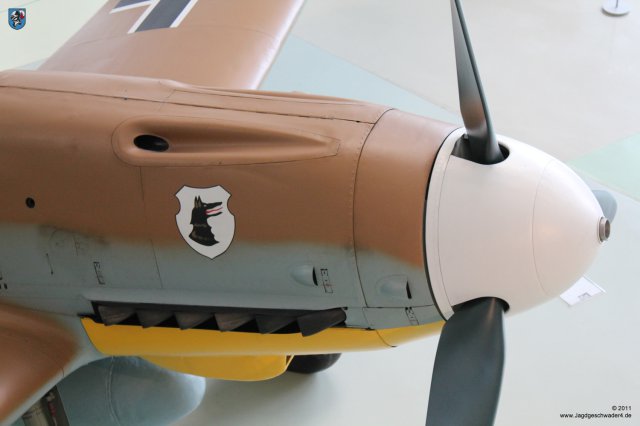 0004_London-Hendon_Messerschmitt_Bf_109_G-2_WNr_10639_Triebwerkverkleidung_Spinner