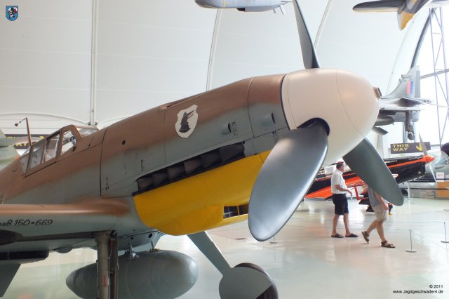 0009_London-Hendon_Messerschmitt_Bf_109_G-2_WNr_10639_Triebwerkverkleidung_Spinner