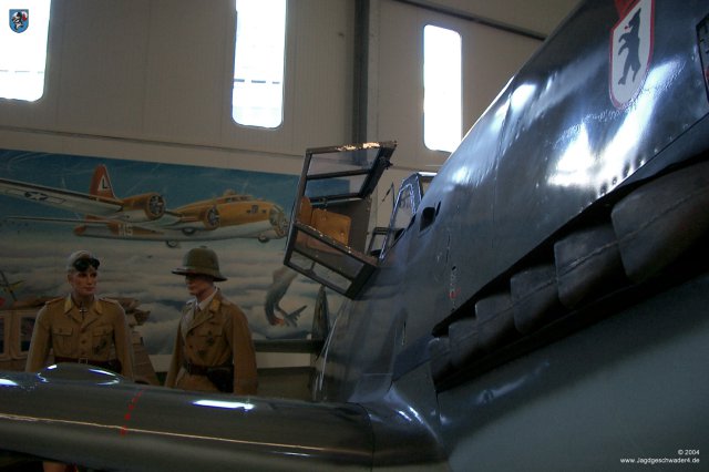 0047_Hannover-Laatzen_Messerschmitt_Bf_109_G-2_WNr_14753_Windschutz_Cockpithaube