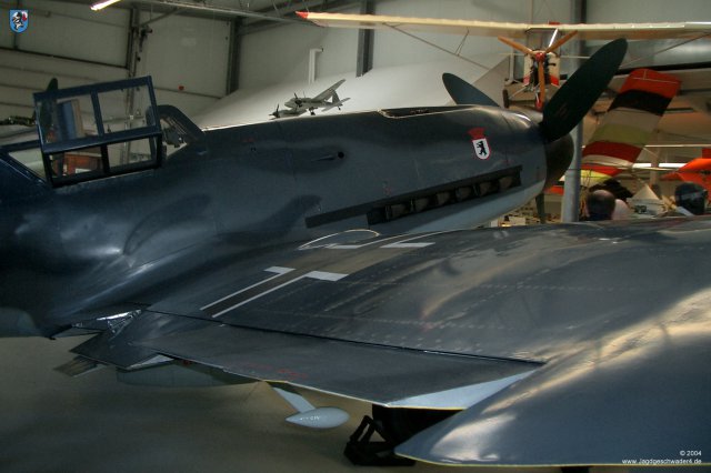 0049_Hannover-Laatzen_Messerschmitt_Bf_109_G-2_WNr_14753_Querruder_Tragflaeche_Gewichtsausgleich