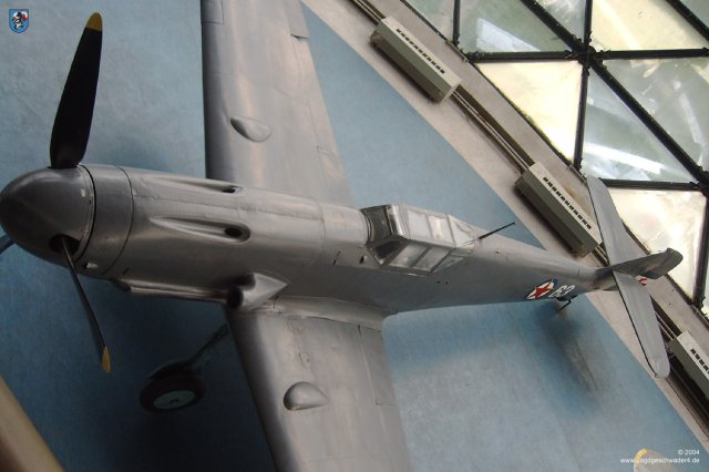 0003_Belgrad_Messerschmitt_Bf_109_Ga-2_WNr_14792_Sicht_auf_Rumpf