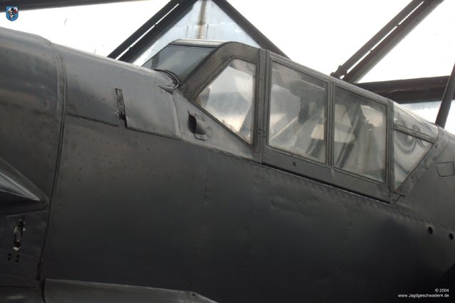 0008_Belgrad_Messerschmitt_Bf_109_Ga-2_WNr_14792_Windschutzaufbau_Panzerglas