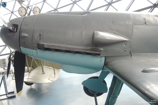 0009_Belgrad_Messerschmitt_Bf_109_Ga-2_WNr_14792_unteres_Haubenteil_Haubentraeger_Triebwerkabdeckung