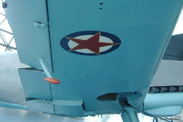 0015_Belgrad_Messerschmitt_Bf_109_Ga-2_WNr_14792_Tragflaeche_Querruder_Gewichtsausgleich