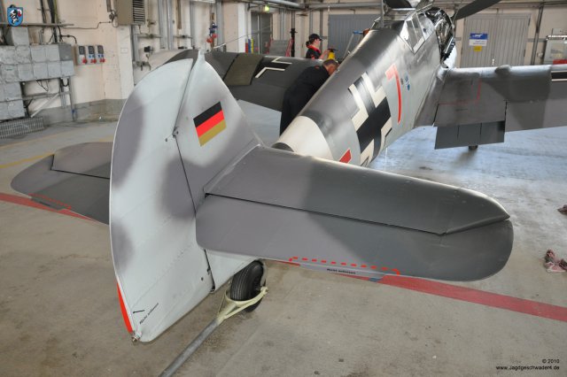 0048_ILA_Berlin_Messerschmitt_Bf_109_G-4_Leitwerk