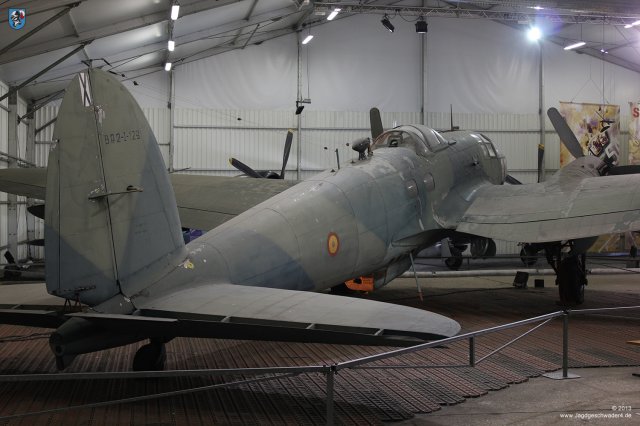 0068_Paris_Le-Bourget_Heinkel_He_111_H-16_CASA_C-2_111d_Bombenflugzeug_Ruder_Leitwerk_Rumpf
