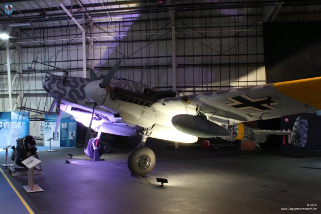 0034_Jagdflugzeug_Messerschmitt_Bf_110_G-4_Nachtjaeger_RAF-Museum_Hendon