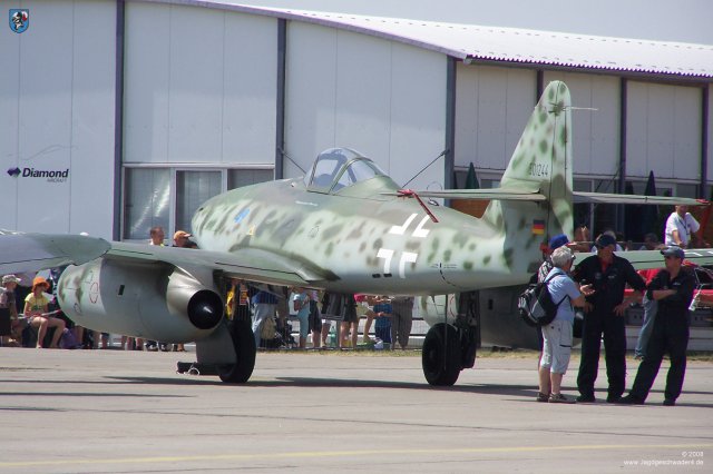 0003_ILA_Berlin_2008_Messerschmitt_Me_262_B-1a_WNr_501244_Vorfeld
