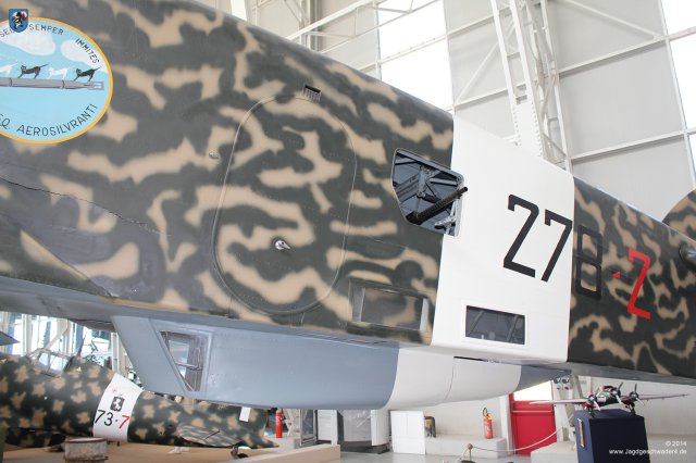 0025_Italienisches_Luftwaffenmuseum_Vigna_di_Valle_Savoia-Marchetti_SM_79_Sparviero_MM24327_Serie_L_III_Schuetzenstand