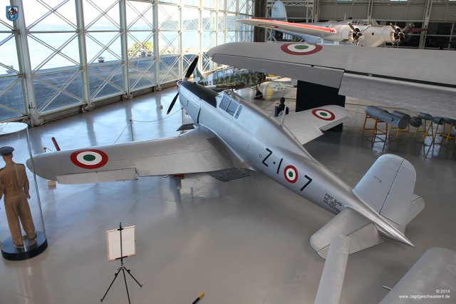 0101_Italienisches_Luftwaffenmuseum_Vigna_di_Valle_Fiat_G46_NC192_MM53286_1948