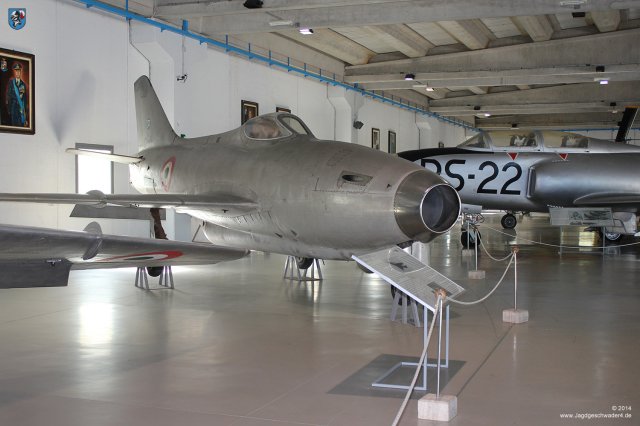 0106_Italienisches_Luftwaffenmuseum_Vigna_di_Valle_Aerfer_Ariete_MM569_1958_Prototyp