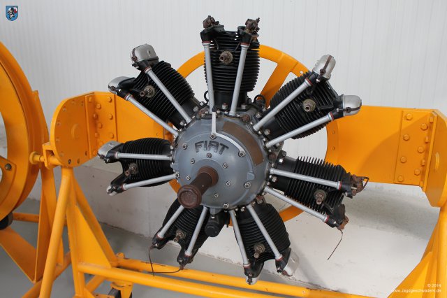 0118_Italienisches_Luftwaffenmuseum_Vigna_di_Valle_7-Zylinder_Sternmotor_Firma_FIAT