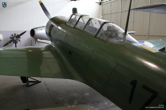 0083_Tschechisches_Luftfahrtmuseum_Prag_Kbely_Let_C-11_SN_171727_Jakowlew_Jak-11_Schuljagdflugzeug_1956