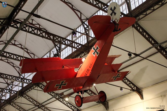0005_Militaermuseum_Bruessel_Fokker_Dreidecker_DR1_Roter_Baron_Richthofen