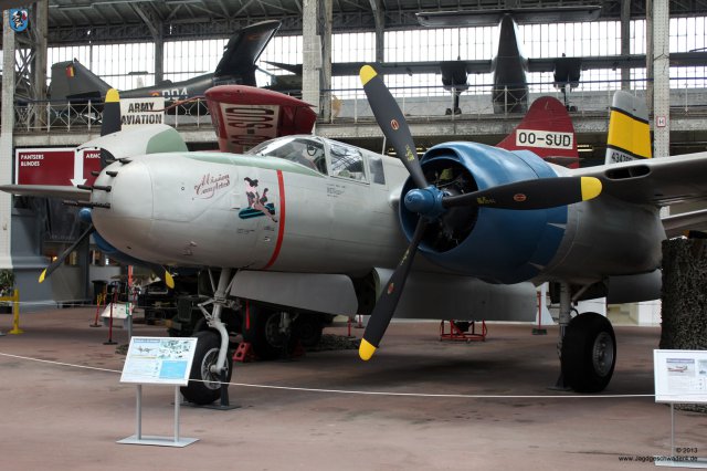 0053_Militaermuseum_Bruessel_Douglas_A-26_Invader