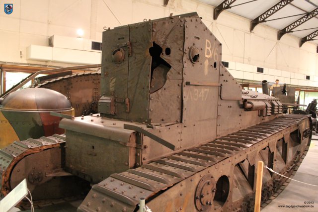0130_Militaermuseum_Bruessel_Panzer_Mark_A_Whippet_1918