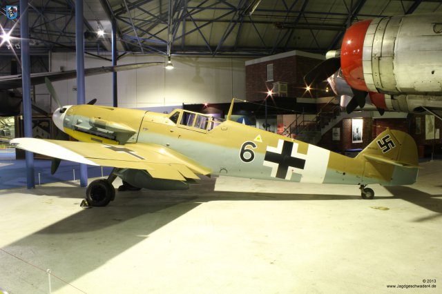 0036_RAF-Museum_Heandon_Messerschmitt_Bf109_G-2_Trop_Black_6_WNr_10639